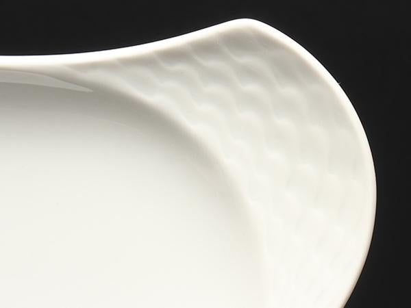 美品 ミントン オーバルプレート プラター 皿 25cm 波の戯れ Minton