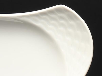 美品 ミントン オーバルプレート プラター 皿 25cm 波の戯れ Minton