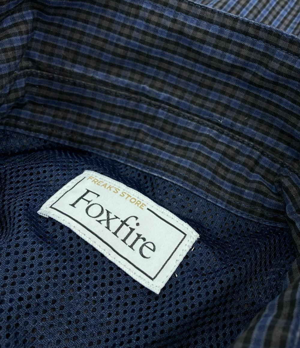 フォックスファイヤー 半袖シャツ チェック柄 1005408400001 メンズ SIZE M (M) foxfire