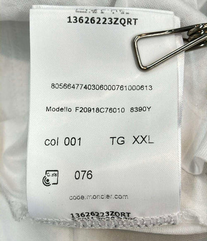 美品 MONCLER 半袖Tシャツ ロゴTシャツ F20918C76010 8390Y メンズ SIZE XXL モンクレール