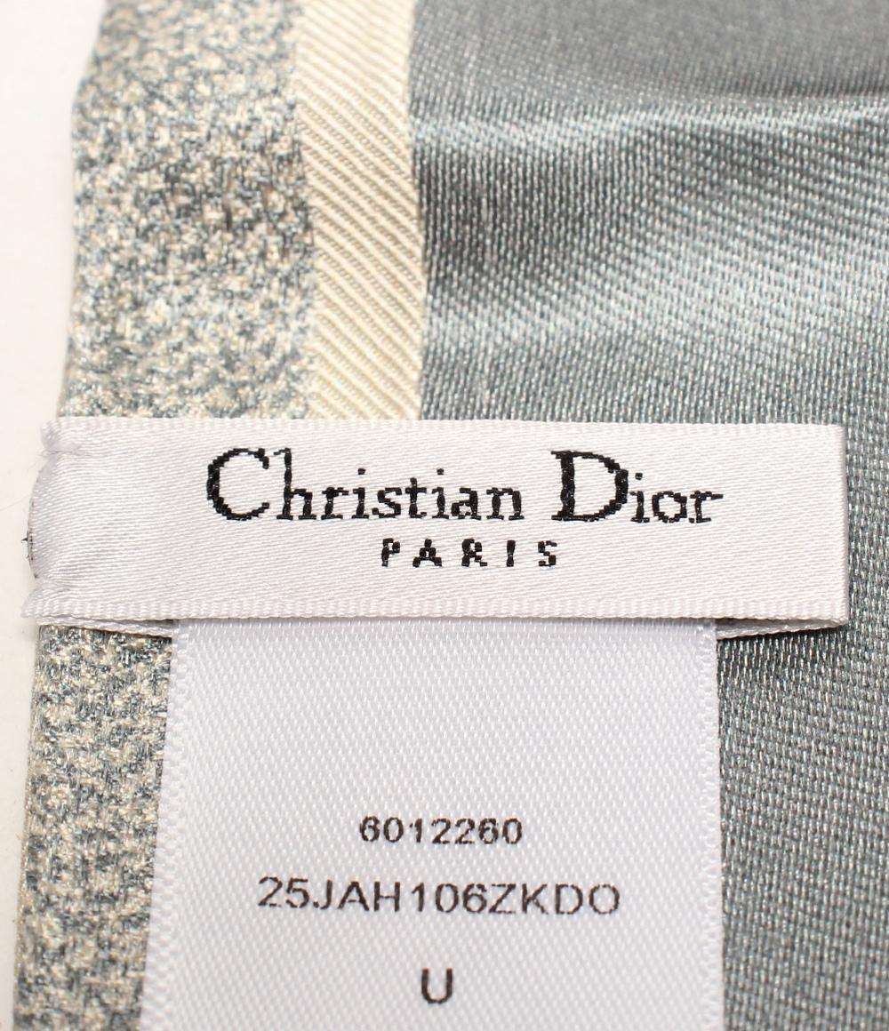 美品 クリスチャンディオール スカーフ シルク100% レディース Christian Dior