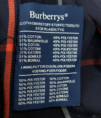 Burberrys トレンチコート レッド シングル ボタン ベルト付き レディース バーバリーズ
