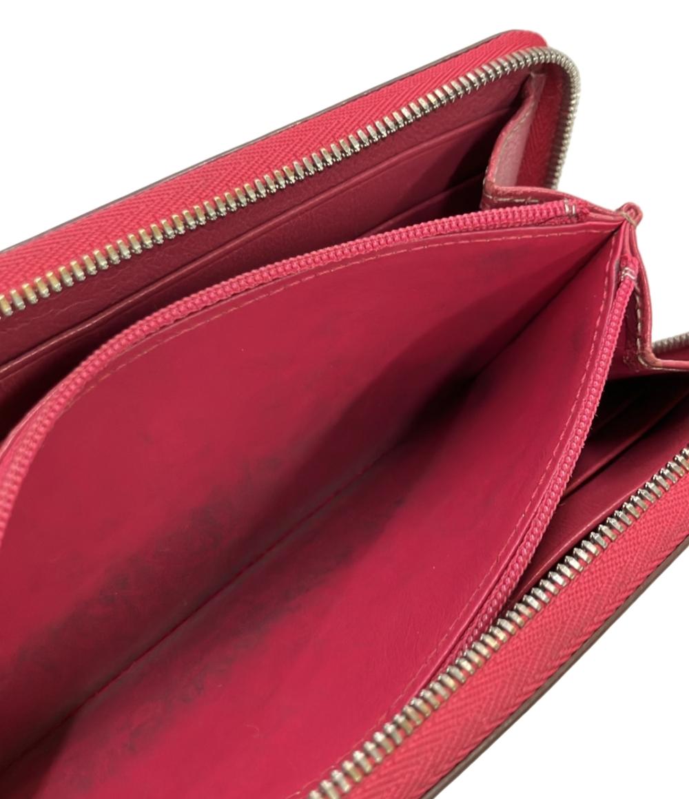 Cartier ラウンドファスナー長財布 レザー レディース カルティエ