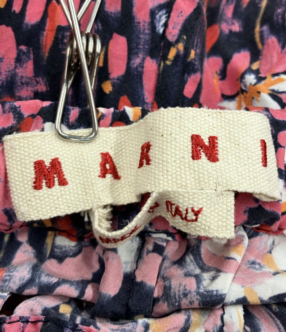 マルニ ロングパンツ 花柄 レディース SIZE 38 (M) MARNI