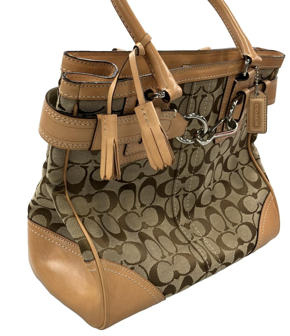 COACH トートバッグ ショルダーバッグ 肩掛け シグネチャー 10247 レディース コーチ