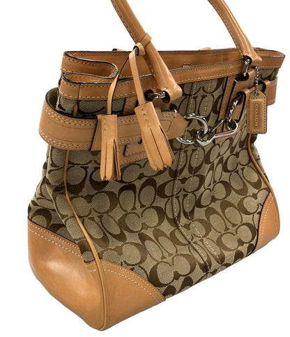 COACH トートバッグ ショルダーバッグ 肩掛け シグネチャー 10247 レディース コーチ