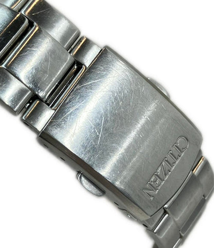 CITIZEN 腕時計 インディペンデント ソーラー ブラック 8637-S068339 メンズ シチズン