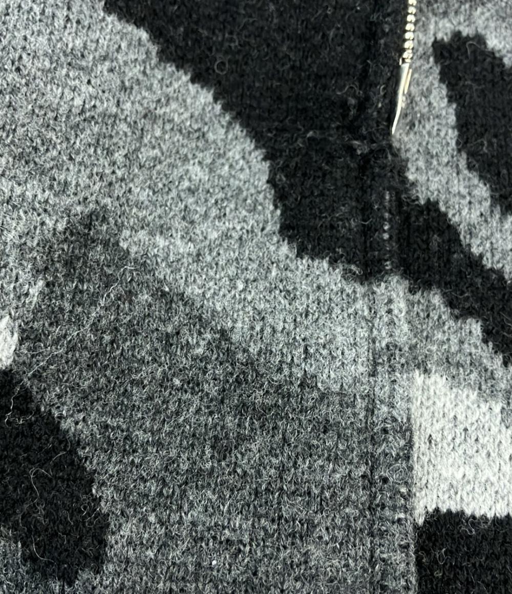 1piu1uguale3 コート フード付き WRAP NECK HOOD MRK156 WOL087 メンズ ウノピュウノウグァーレトレ