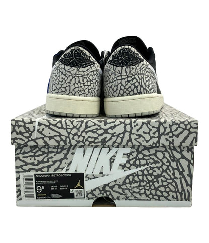 美品 NIKE ローカットスニーカー AIR JORDAN 1 RETRO LOW OG CZ0790-001 メンズ SIZE 27.5 (L) ナイキ