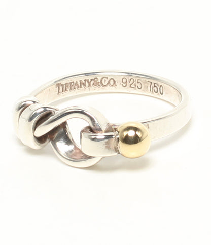 Tiffany & Co. リング 指輪 K18 SV925 フック＆アイ レディース SIZE 9号 ティファニー