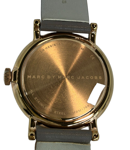 MARC BY MARC JACOBS 腕時計 クオーツ グレー MBM1266 レディース メンズ マークバイマークジェイコブス