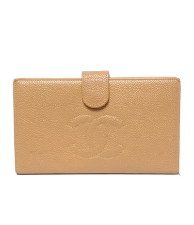 CHANEL 二つ折り財布 ゴールド金具 8番台 がま口 レディース シャネル