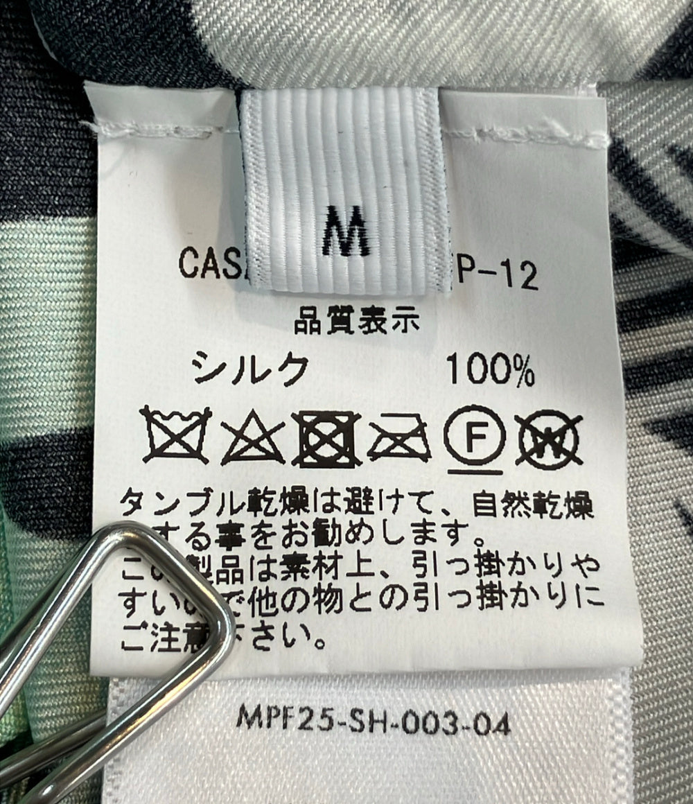 Casablanca 半袖 グラデーション シルクシャツ メンズ カサブランカ
