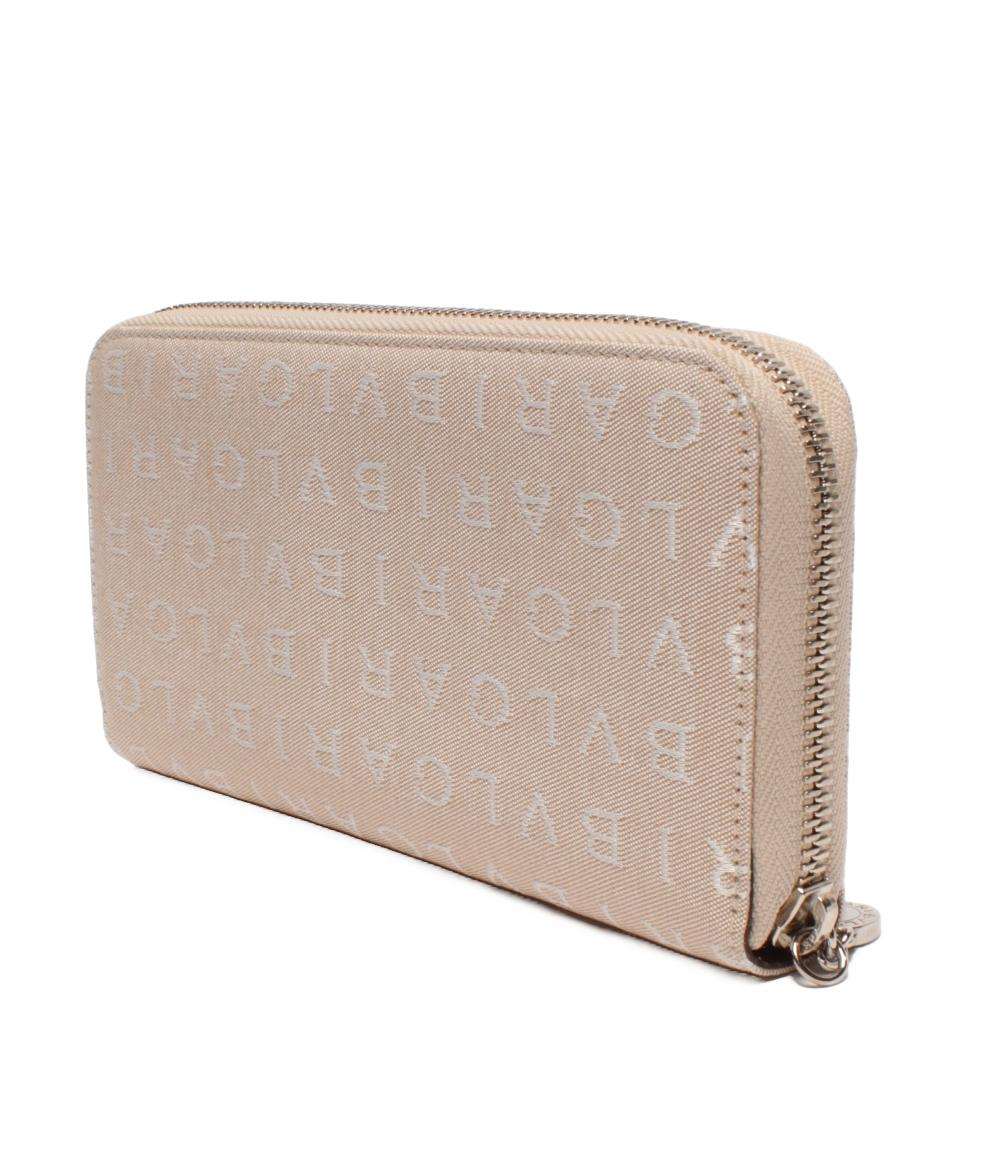 美品 BVLGARI ラウンドファスナー長財布 レディース ブルガリ