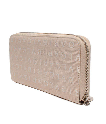 美品 BVLGARI ラウンドファスナー長財布 レディース ブルガリ