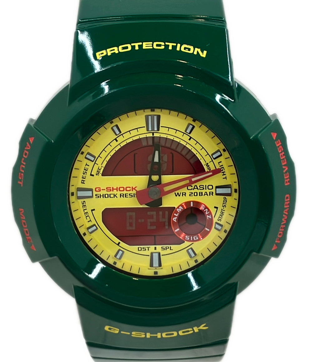 CASIO 腕時計 サマーカラーズ G-SHOCK クオーツ イエロー AW-582CC レディース メンズ カシオ