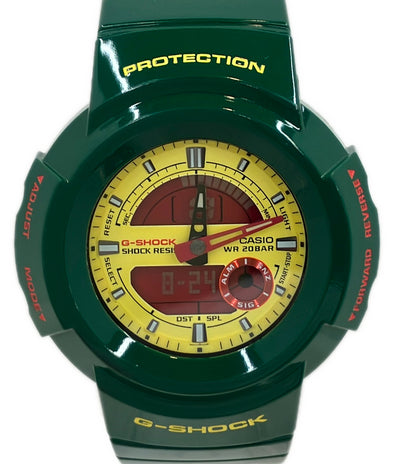 CASIO 腕時計 サマーカラーズ G-SHOCK クオーツ イエロー AW-582CC レディース メンズ カシオ
