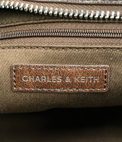 美品 CHARLES&KEITH ショルダーバッグ 斜め掛け レディース チャールズ＆キース