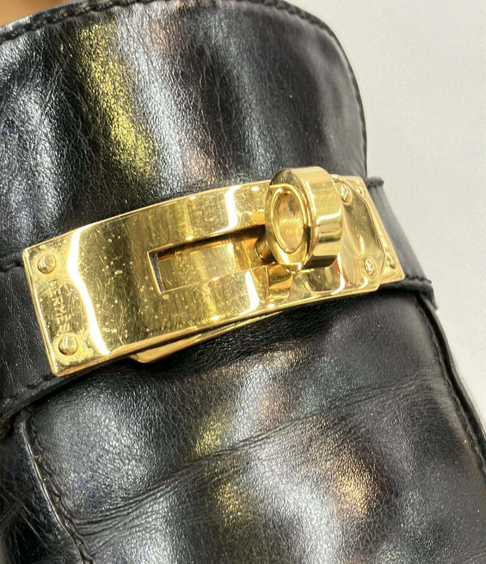 HERMES ローファー ケリー レディース SIZE 37 1/2 (24.5cm) エルメス