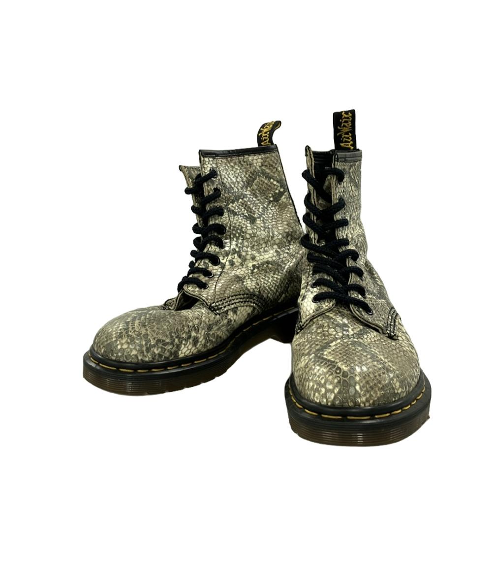 ドクターマーチン 8ホールブーツ パイソン レディース SIZE 5 (L) Dr.Martens