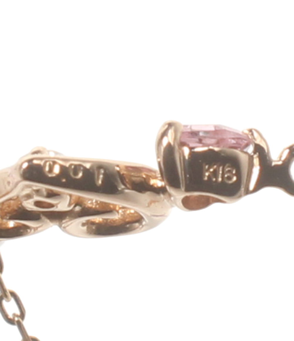 美品 Samantha Tiara ネックレス K18 ダイヤ0.01ct レディース サマンサティアラ