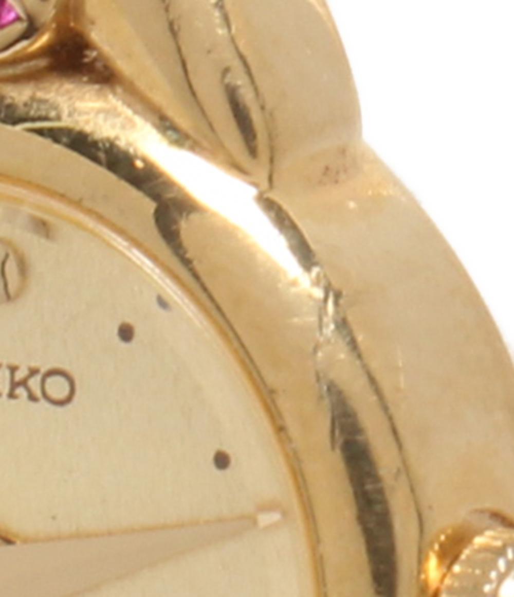 【極美品・新品電池】SEIKO ブレスウォッチ オーバル レディース 腕時計 SEIKO（セイコー） ペンダントウォッチ チェーンブレスレット
