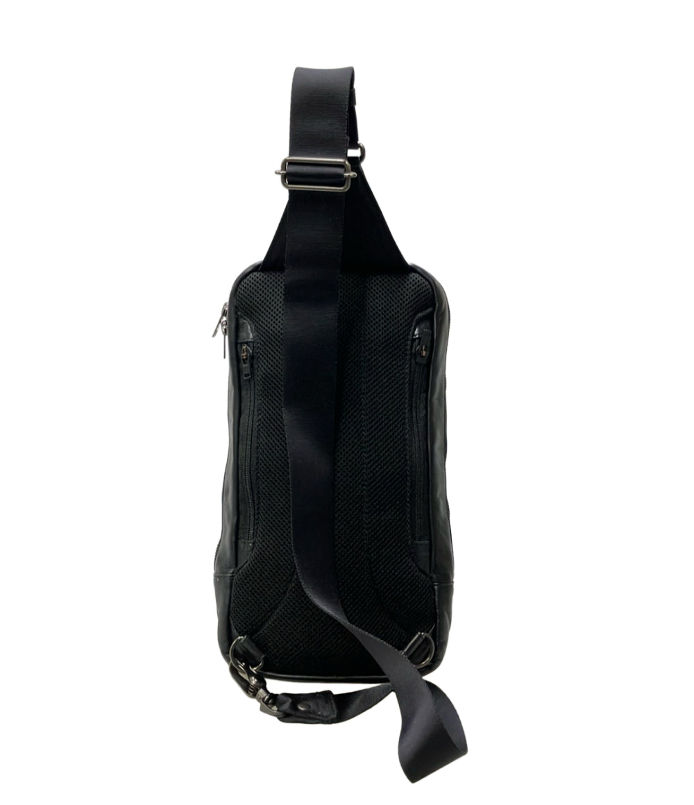 LUGGAGE LABEL ボディバッグ ワンショルダーバッグ レザー メンズ ラゲッジレーベル