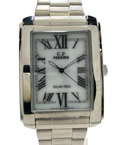 CITIZEN 腕時計 U.P.renoma ソーラー ホワイト E031-S5057833 メンズ シチズン