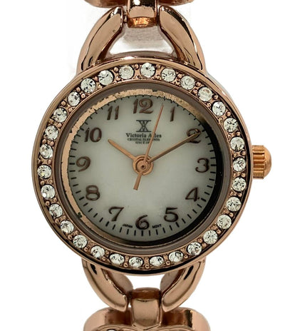 ヴィクトリアアイリス 腕時計 クオーツ ホワイト レディース Victoria Ailes