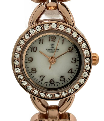 ヴィクトリアアイリス 腕時計 クオーツ ホワイト レディース Victoria Ailes