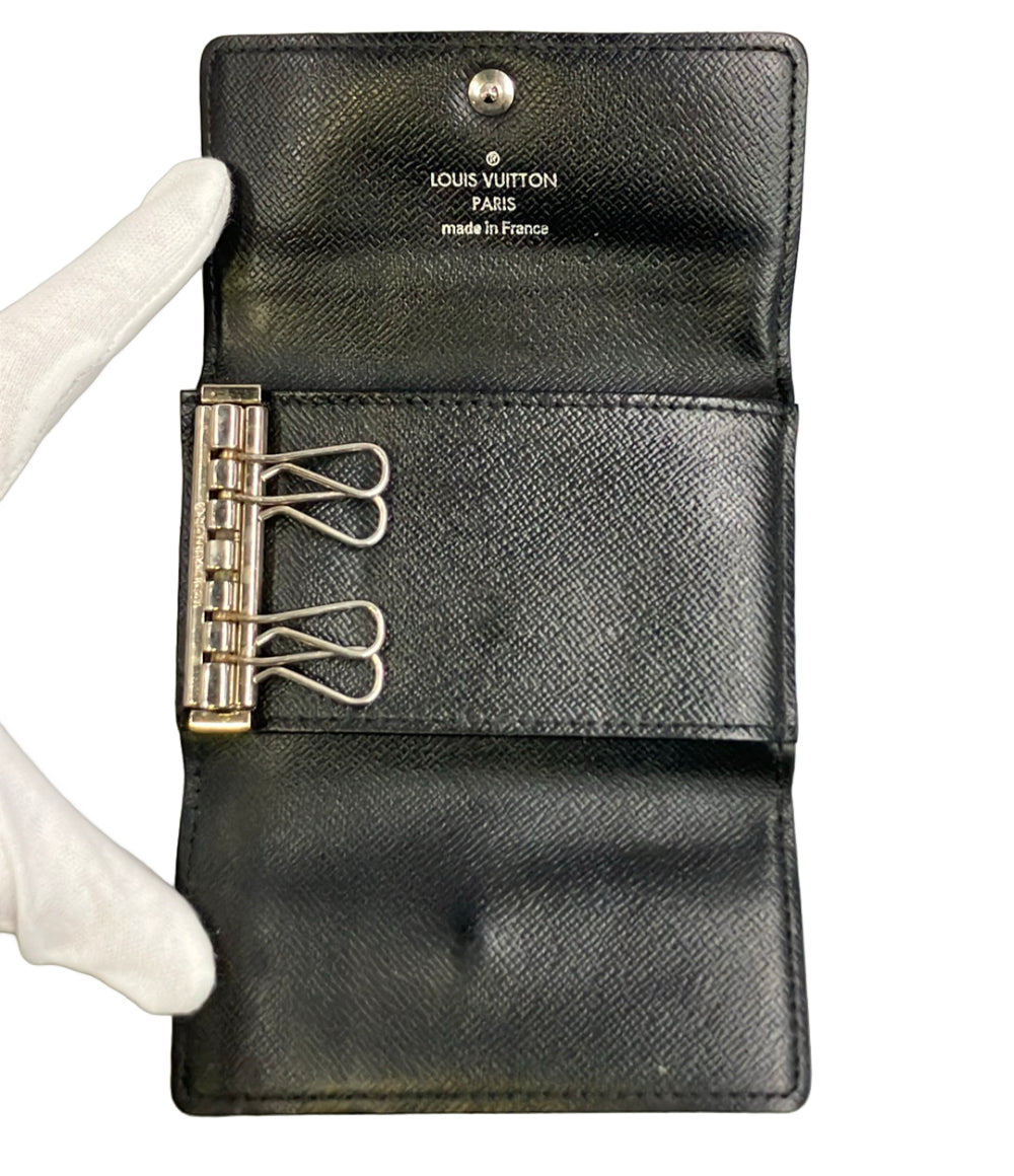 訳あり LOUIS VUITTON 4連キーケース ミュルティクレ6 ダミエ グラ