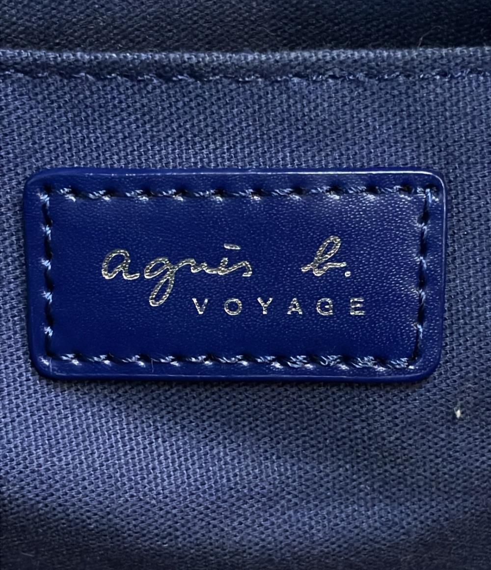 Agnes b. ハンドバッグ ショルダーバッグ 2WAY 斜め掛け レザー レディース アニエスベー