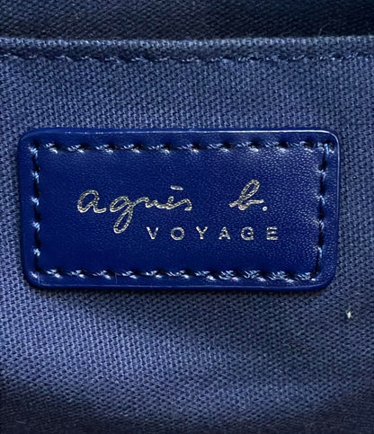 Agnes b. ハンドバッグ ショルダーバッグ 2WAY 斜め掛け レザー レディース アニエスベー