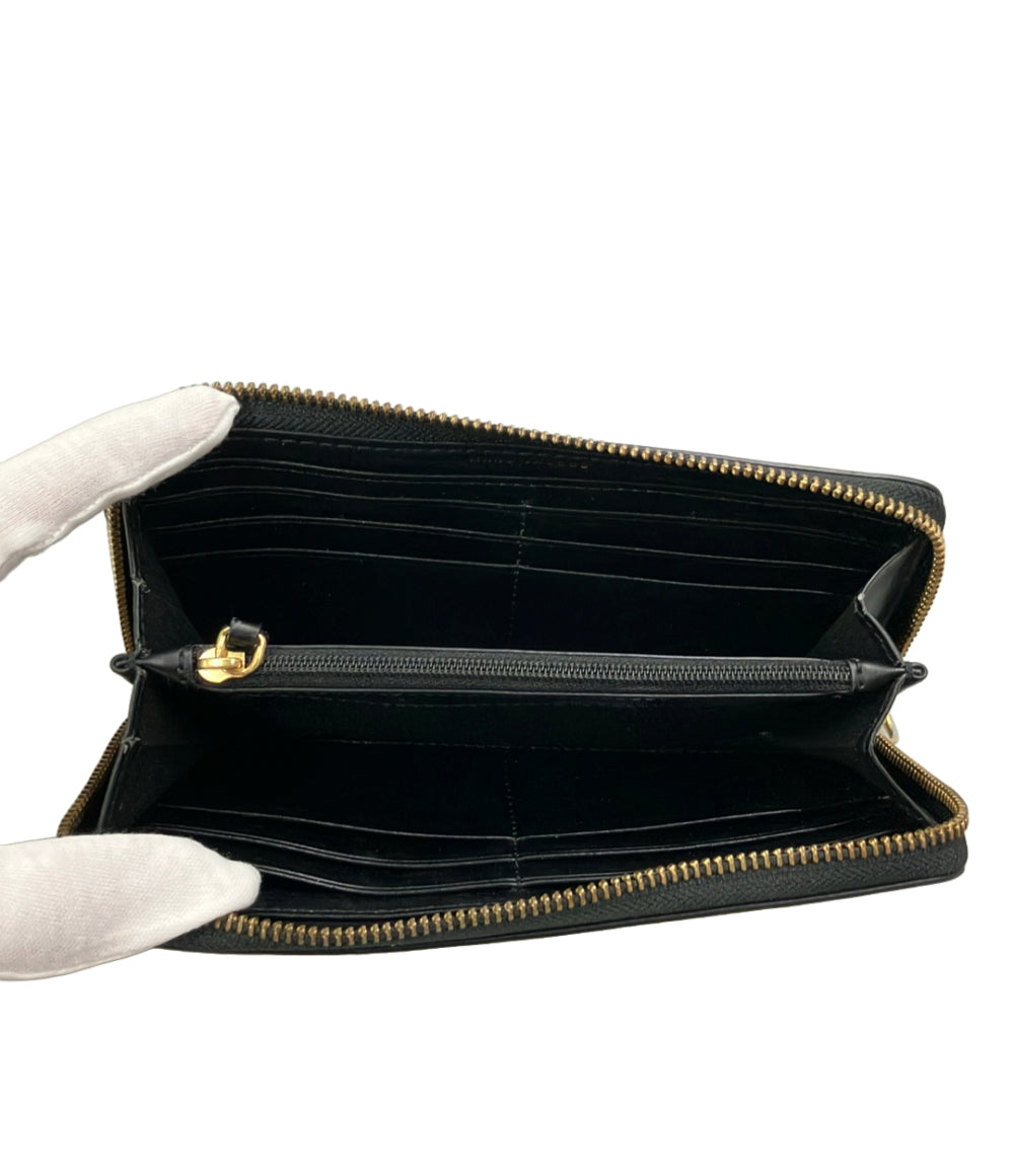 MARC JACOBS ラウンドファスナー長財布 レザー レディース マークジェイコブス
