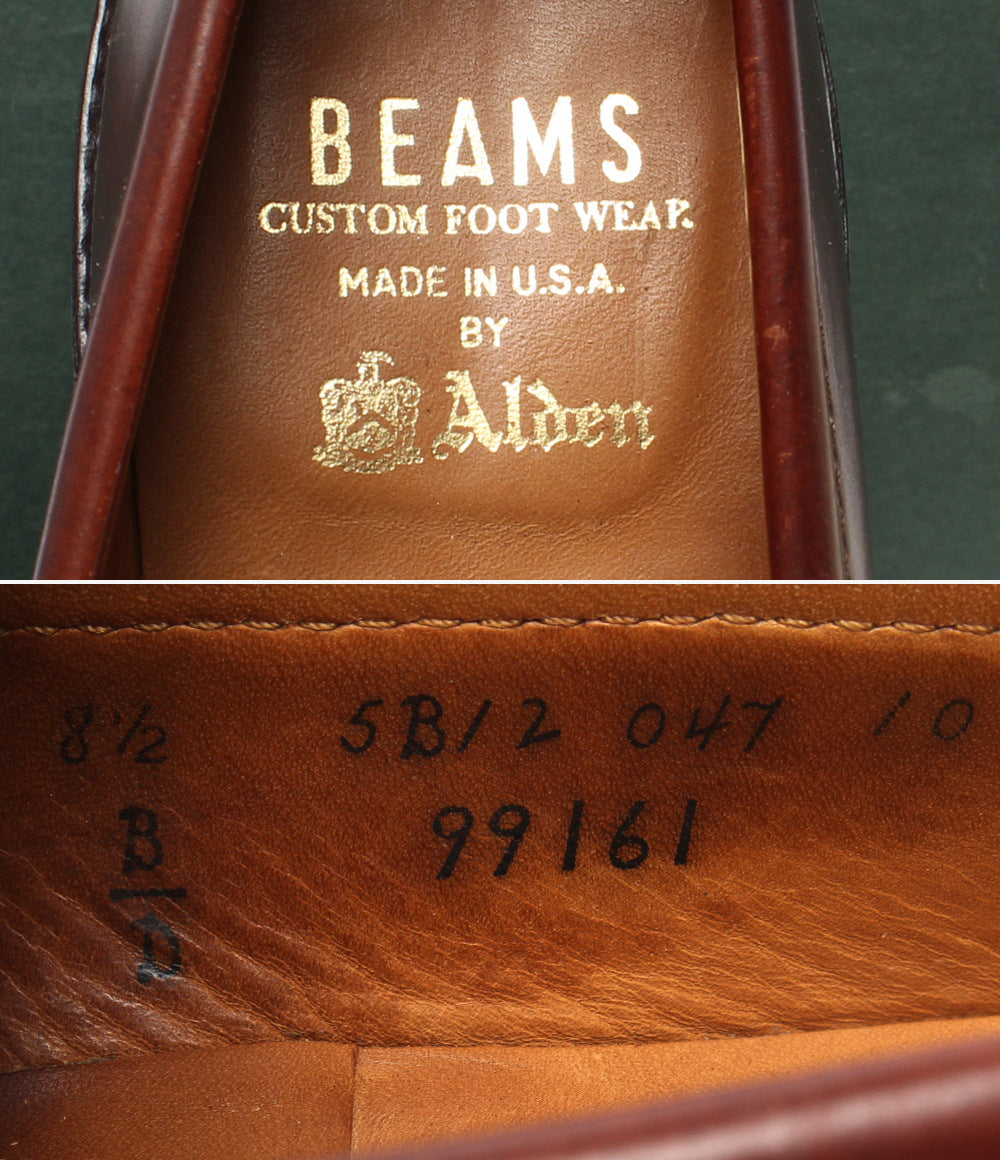 ALDEN ローファー コードバン・ペニーローファー BEAMS PLUS別注 99161 メンズ SIZE 8 1/2 オールデン