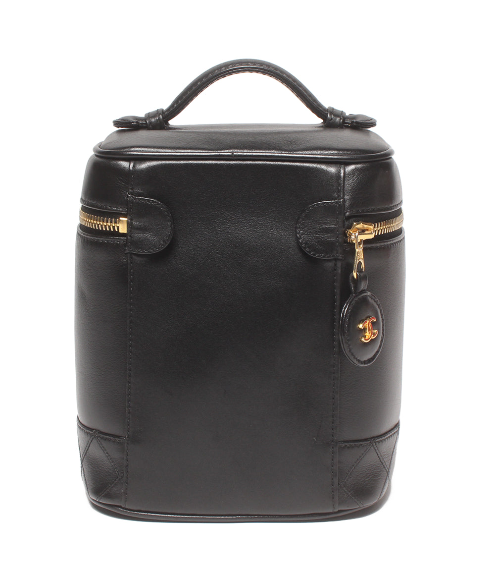 CHANEL ポーチ 4番台 ゴールド金具 ビコローレ バニティバッグ A01619 レディース シャネル