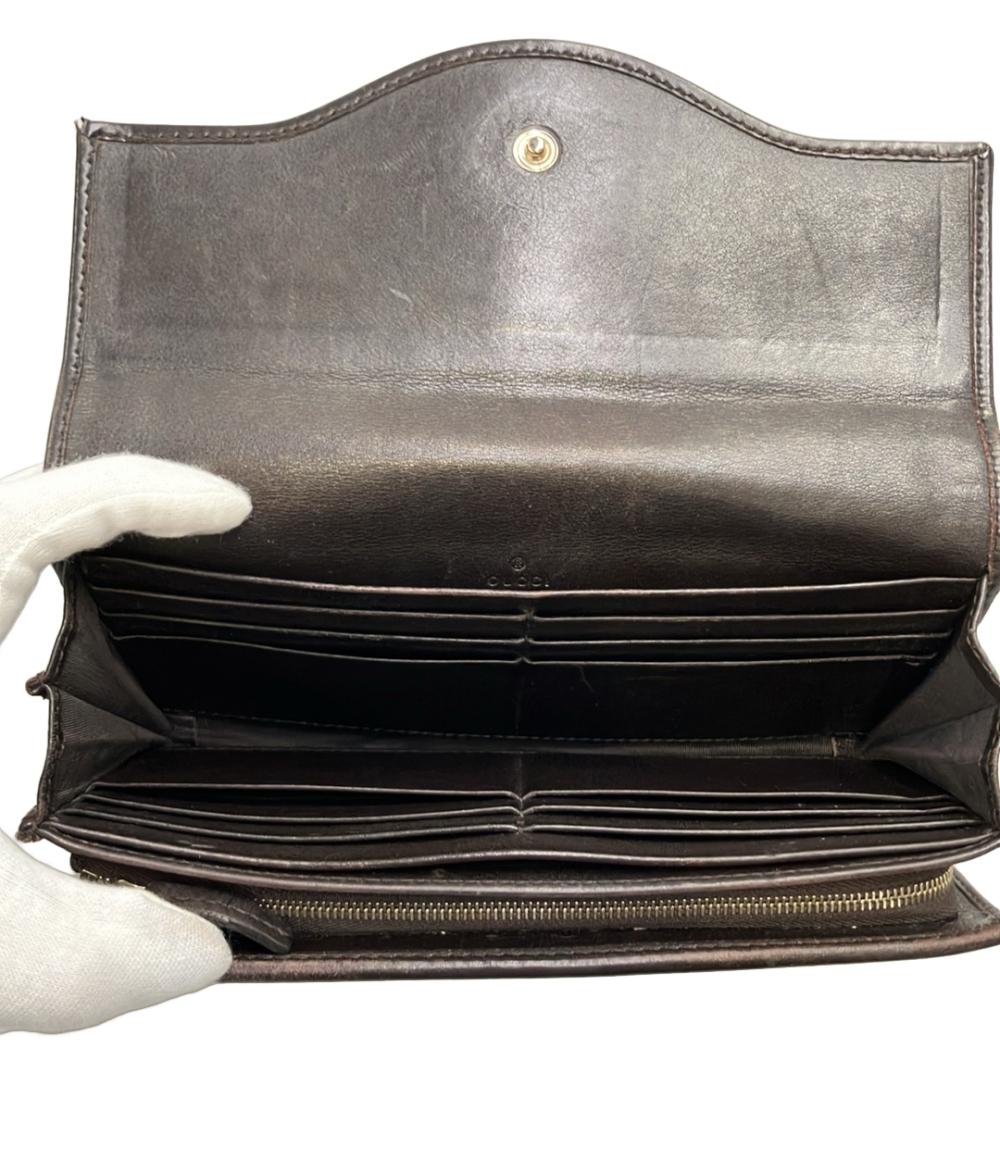 GUCCI グッチ　シマ ラブリー インターロッキング　長財布 美品1209-⑦ GUCCI（グッチ） 財布 ラウンドファスナー長財布 レディース メンズ