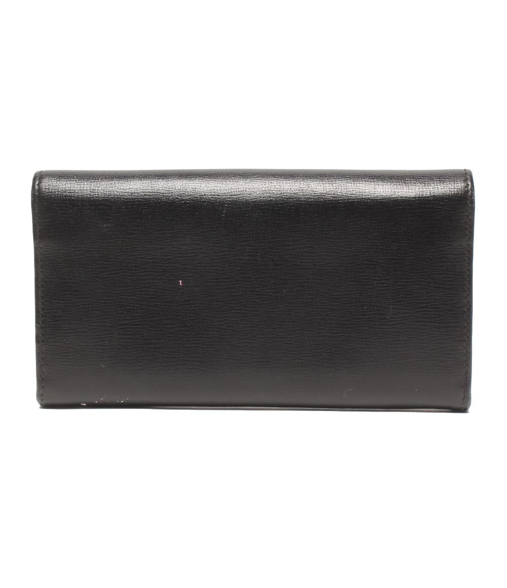 グッチ 財布 GUCCI インターロッキングG マリーナ 黒カーフ 中古 598531 GUCCI 長財布 インターロッキングG マリーナ 598531 203967 レディース