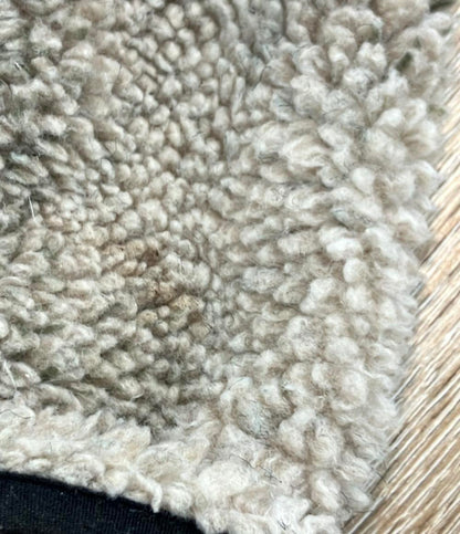 ESSENTIALS フリースジャケット カモフラ ボア メンズ SIZE L エッセンシャルズ