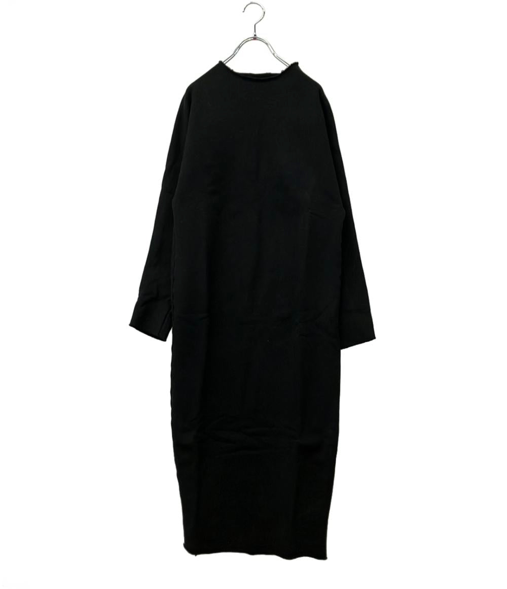 Frank&Eileen 長袖ワンピース ロング 首回り袖口裾カットオフ LAB418TF レディース SIZE XS フランクアンドアイリーン