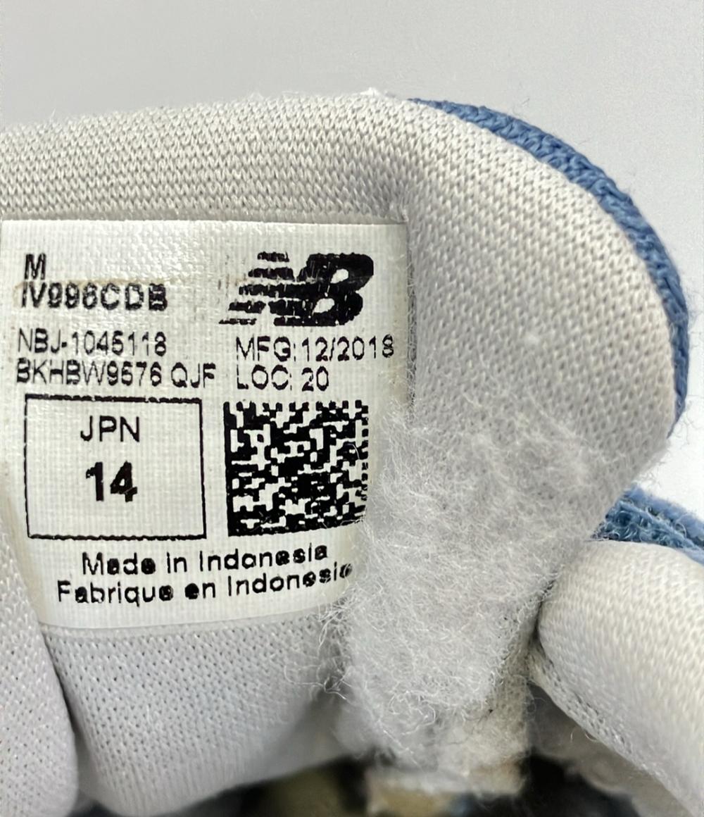 ニューバランス ローカットスニーカー IV996CDB ベビー SIZE 14 (M) NEW BALANCE