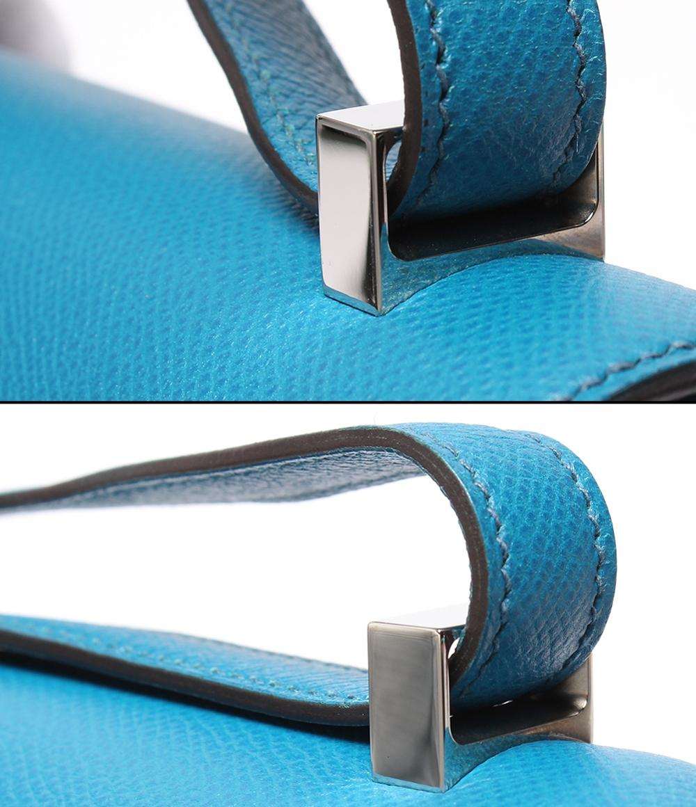 美品 HERMES ショルダーバッグ □R刻印 シルバー金具 ヴォーエプソン コンスタンス3 24 レディース エルメス