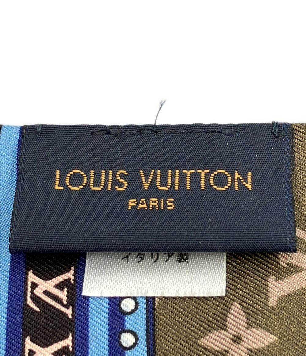 LOUIS VUITTON スカーフ シルク100% バンドー ルイ ア パリ M71477