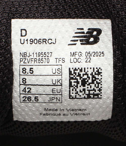 美品 NEW BALANCE ローカットスニーカー U1906RJC メンズ レディース SIZE 26.5 ニューバランス