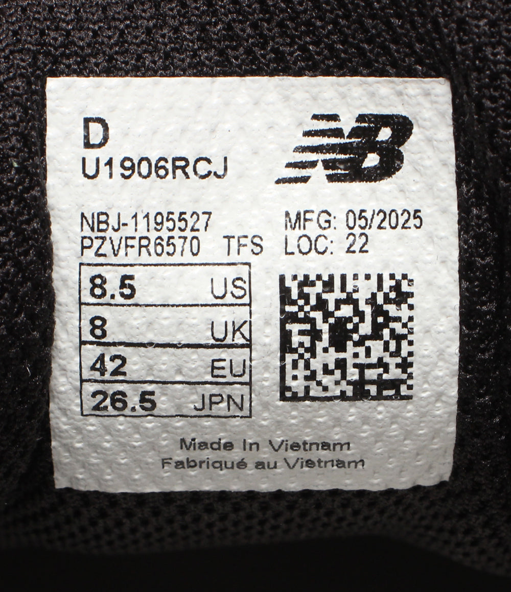 美品 NEW BALANCE ローカットスニーカー U1906RJC メンズ レディース SIZE 26.5 ニューバランス