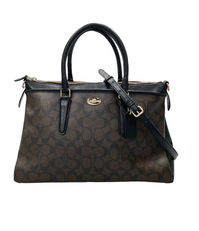 COACH 2WAY トートバッグ ショルダーバッグ 斜め掛け シグネチャー F34617 レディース コーチ