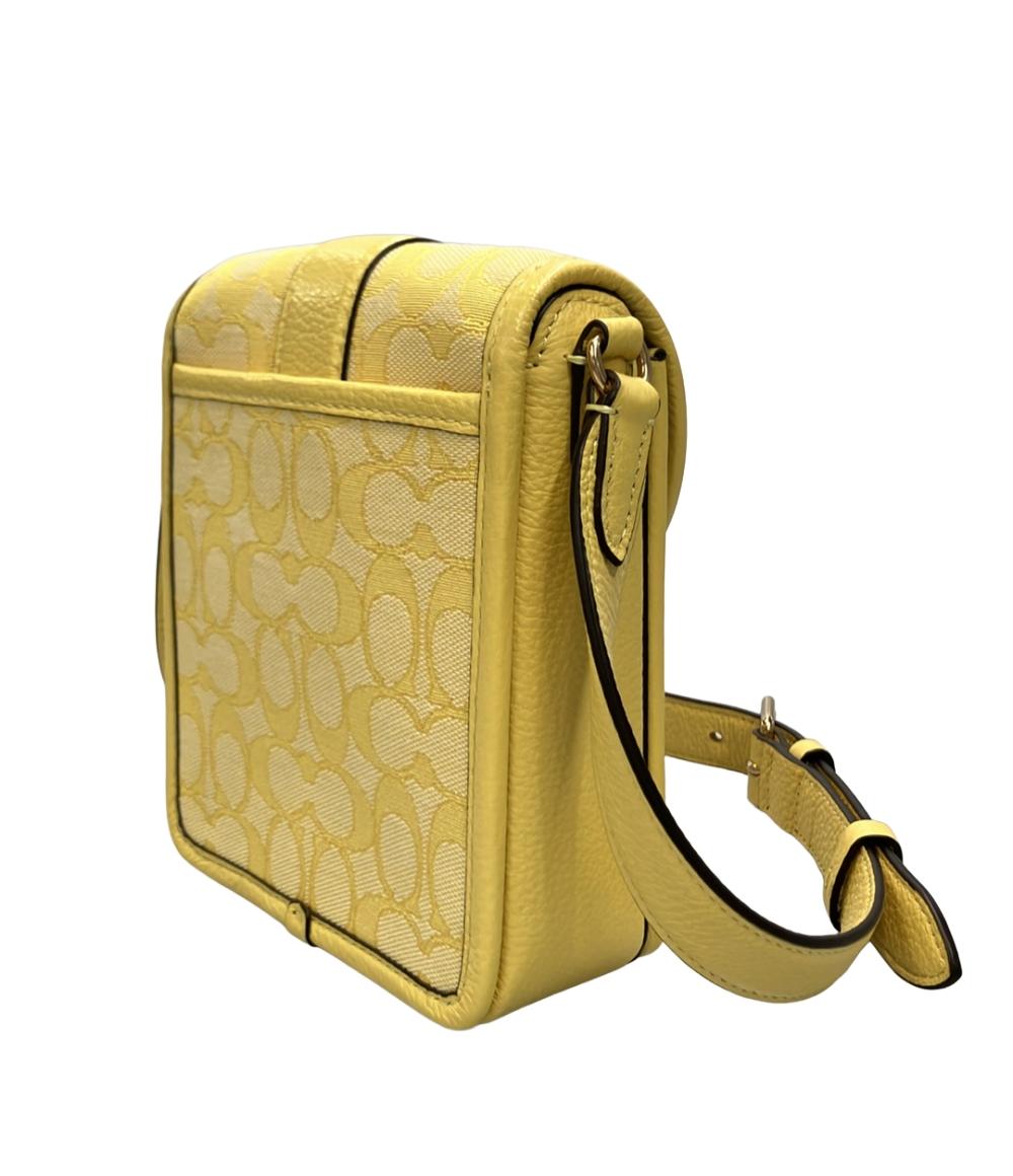 美品 COACH ショルダーバッグ 斜め掛け シグネチャー C8321 レディース 