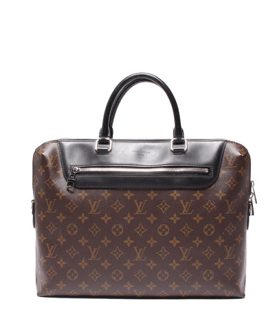 ルイヴィトン ビジネスバッグ ブリーフケース ポルト・ドキュマン・ジュール モノグラム・マカサー M54019 メンズ LOUIS VUITTON