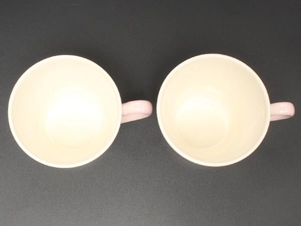 美品 WEDGWOOD マグカップ 2点セット ペア フェスティビティ ピンク ウエッジウッド