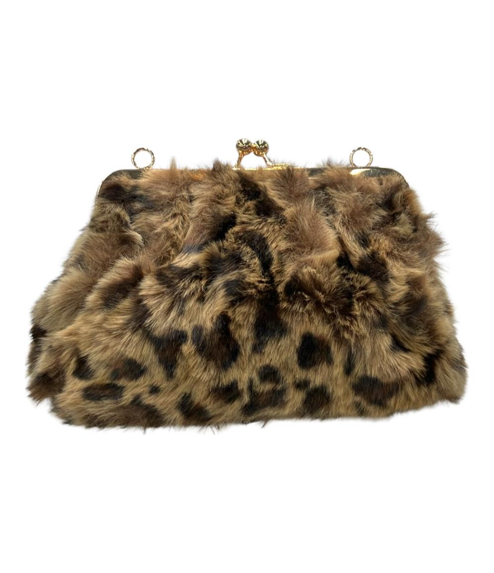 美品 Discoat 2WAY クラッチバッグ ショルダーバッグ 肩掛け レディース ディスコート